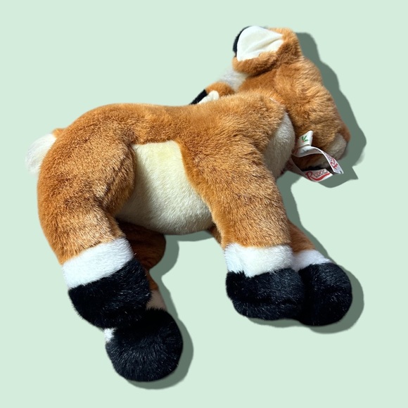 Vintage 1999 Rudolph The Red Nose Reindeer Christmas Plush Stuffed Animal Toy - Picture 9 of 10